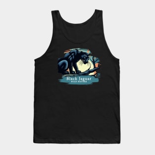 Black Jaguar - WILD NATURE - JAGUAR -5 Tank Top